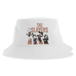 The Slayers Chibi Horror Movie Characters Sustainable Bucket Hat