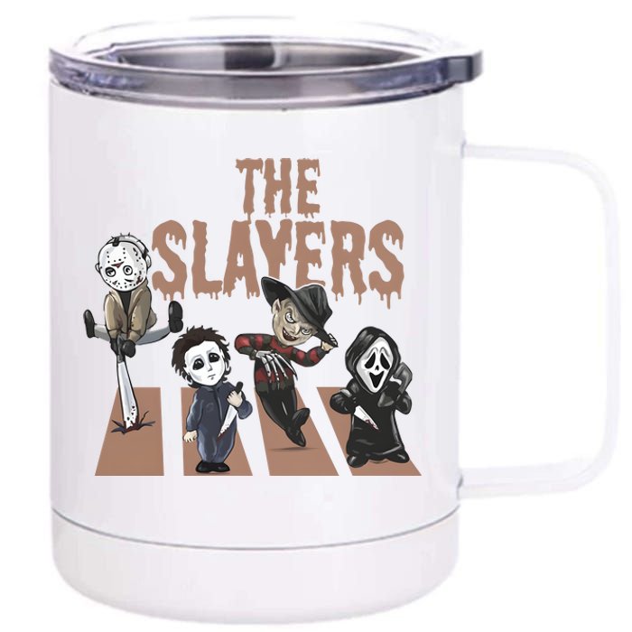 The Slayers Chibi Horror Movie Characters 12 oz Stainless Steel Tumbler Cup