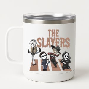 The Slayers Chibi Horror Movie Characters 12 oz Stainless Steel Tumbler Cup