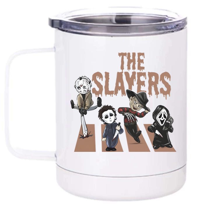 The Slayers Chibi Horror Movie Characters 12 oz Stainless Steel Tumbler Cup