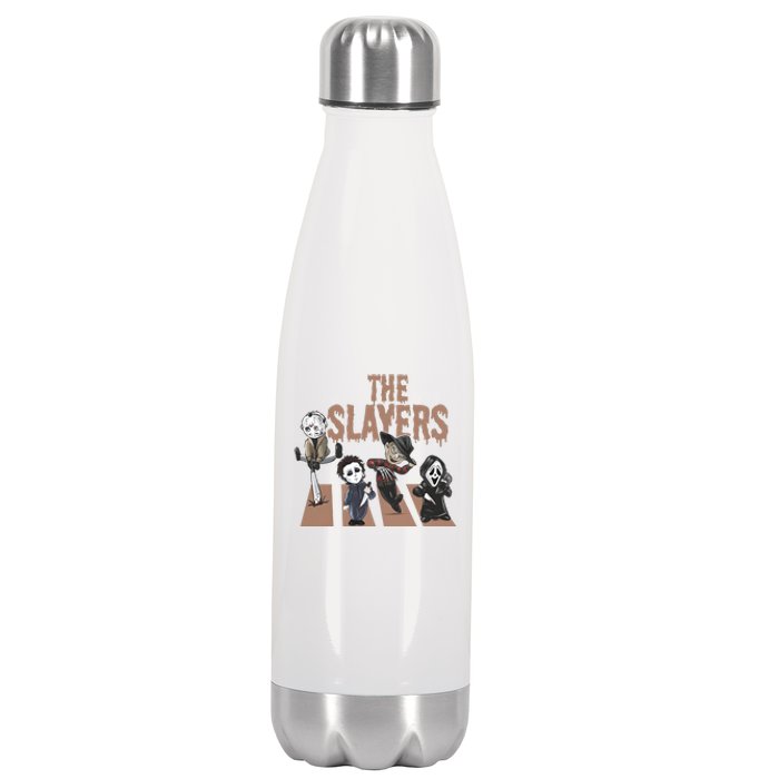 The Slayers Chibi Horror Movie Characters Stainless Steel Insulated Water Bottle