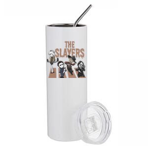 The Slayers Chibi Horror Movie Characters Stainless Steel Tumbler