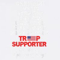 Trump Supporter Christian White Straight Unwoke Unvaxxed Garment-Dyed Sweatshirt