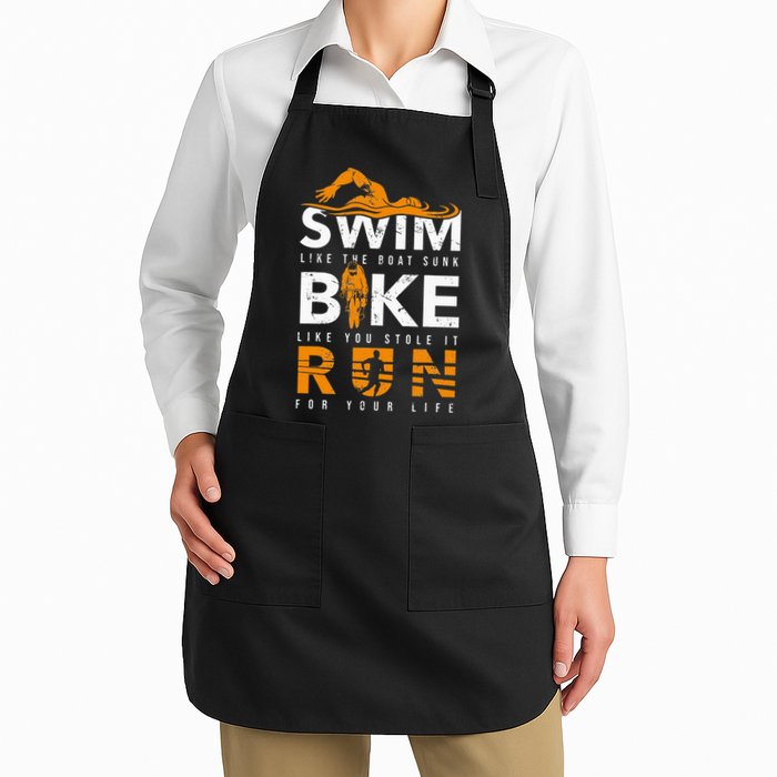 Triathlon Swimming Cycling Running Apron