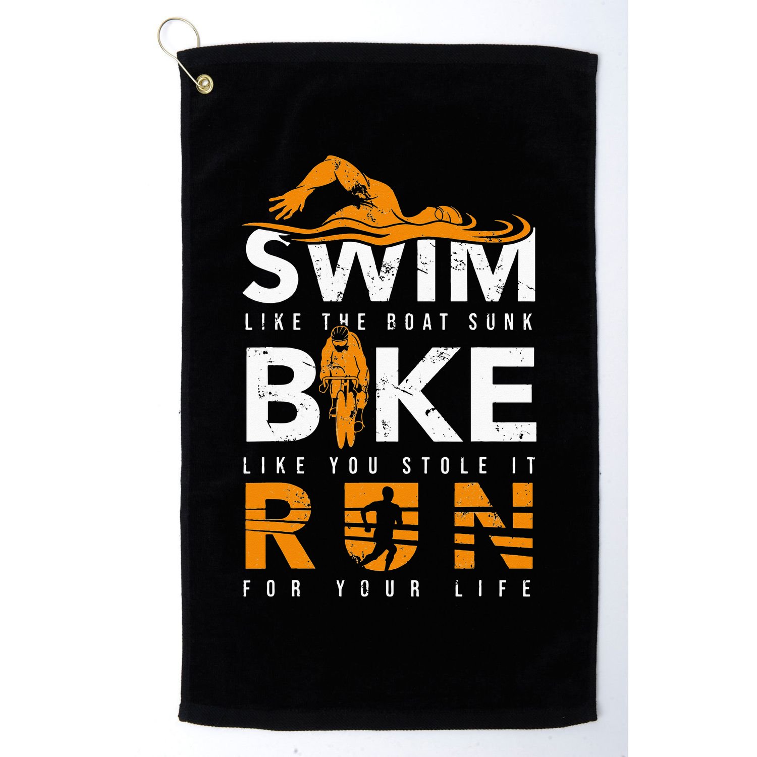 Triathlon Swimming Cycling Running Golf Towel