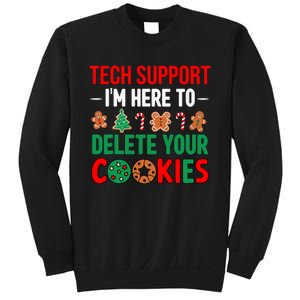 Tech Support Christmas Cookies Funny Christmas Sweatshirt