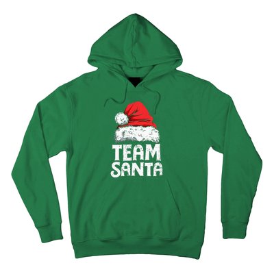 Team Santa Christmas Squad Family Matching Pajamas Hoodie