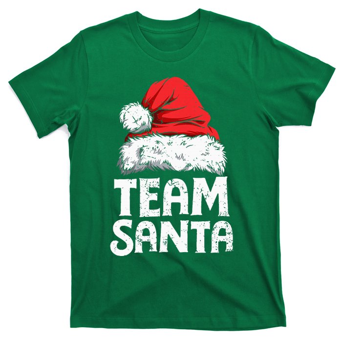 Team Santa Christmas Squad Family Matching Pajamas T-Shirt