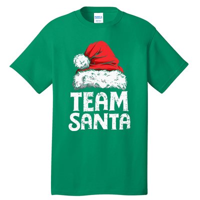 Team Santa Christmas Squad Family Matching Pajamas Tall T-Shirt