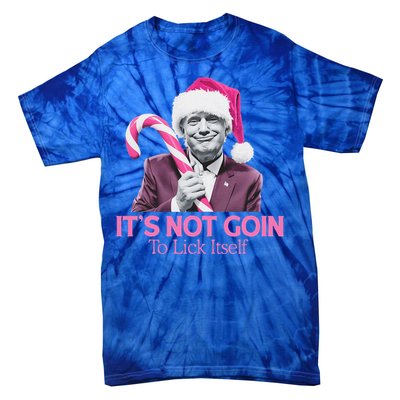 Trump Santa Christmas Maga Holiday Tie-Dye T-Shirt