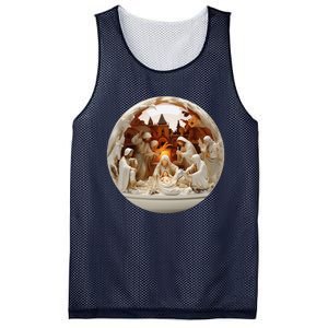 True Story Christmas Nativity Jesus Christian Mesh Reversible Basketball Jersey Tank