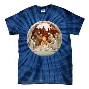 True Story Christmas Nativity Jesus Christian Tie-Dye T-Shirt