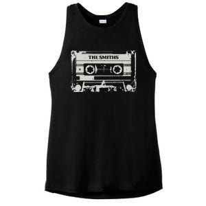 The Smiths Cassette Tape Ladies PosiCharge Tri-Blend Wicking Tank