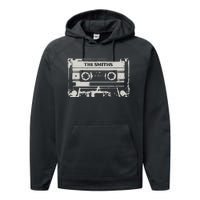 The Smiths Cassette Tape Performance Fleece Hoodie