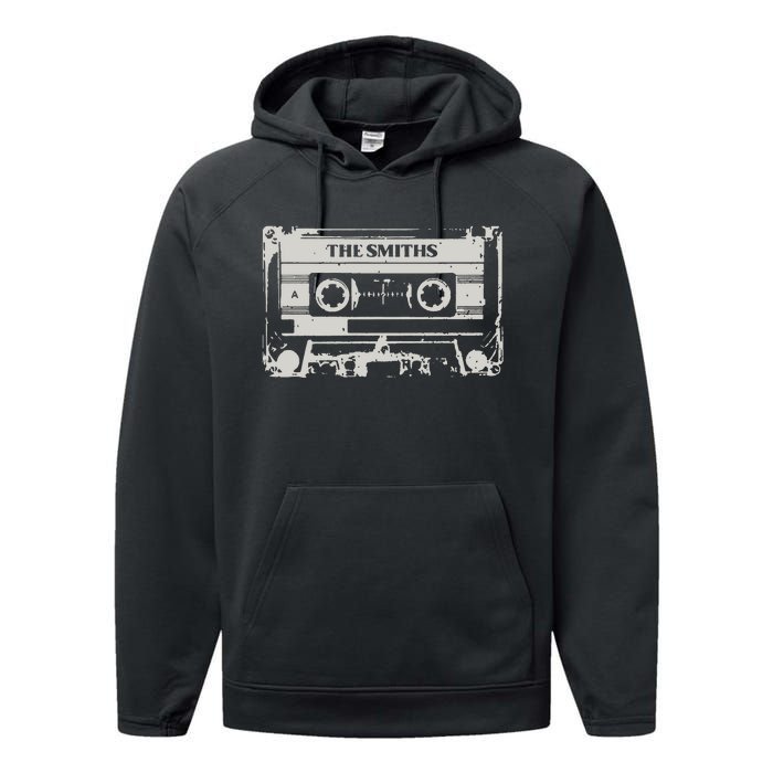 The Smiths Cassette Tape Performance Fleece Hoodie