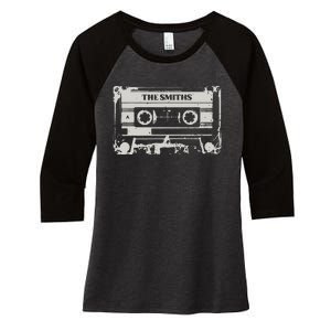 The Smiths Cassette Tape Women's Tri-Blend 3/4-Sleeve Raglan Shirt