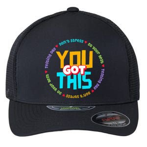 Test STAAR Day Mode On Teacher Testing funny School Flexfit Unipanel Trucker Cap