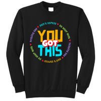 Test STAAR Day Mode On Teacher Testing funny School Sweatshirt