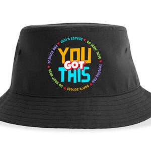 Test STAAR Day Mode On Teacher Testing funny School Sustainable Bucket Hat