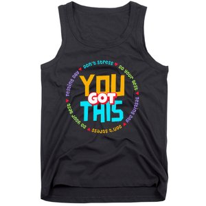 Test STAAR Day Mode On Teacher Testing funny School Tank Top