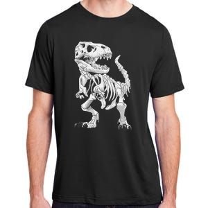 TRex Skeleton Dino Bones Paleontologist Fossil Dinosaur Adult ChromaSoft Performance T-Shirt