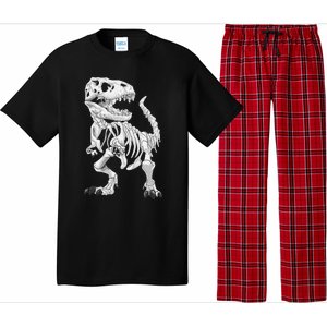 TRex Skeleton Dino Bones Paleontologist Fossil Dinosaur Pajama Set