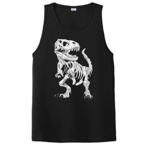 TRex Skeleton Dino Bones Paleontologist Fossil Dinosaur PosiCharge Competitor Tank