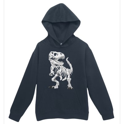 TRex Skeleton Dino Bones Paleontologist Fossil Dinosaur Urban Pullover Hoodie