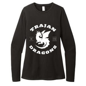 Trajan School Dragons Womens CVC Long Sleeve Shirt