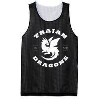 Trajan School Dragons Mesh Reversible Basketball Jersey Tank