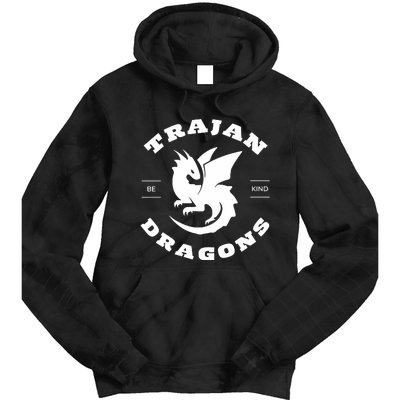 Trajan School Dragons Tie Dye Hoodie