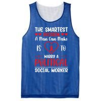 The Smartest Decision A Can Make Is To Marry A Political Gift Mesh Reversible Basketball Jersey Tank