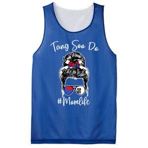 Tang Soo Do Mom Life Messy Hair Karate Moms Gift Mesh Reversible Basketball Jersey Tank