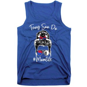 Tang Soo Do Mom Life Messy Hair Karate Moms Gift Tank Top