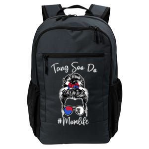 Tang Soo Do Mom Life Messy Hair Karate Moms Gift Daily Commute Backpack