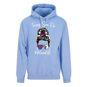 Tang Soo Do Mom Life Messy Hair Karate Moms Gift Unisex Surf Hoodie