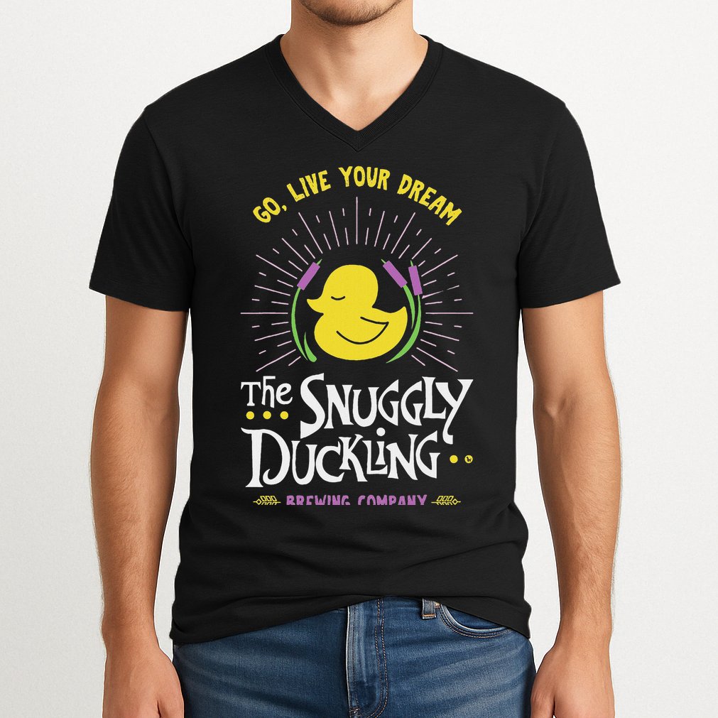 The Snuggly Duckling Brewing Company V-Neck T-Shirt