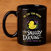 The Snuggly Duckling Brewing Company 11oz C Handle Ceramic Mug