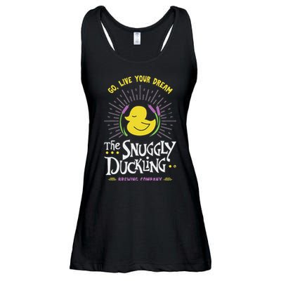 The Snuggly Duckling Brewing Company Ladies Essential Flowy Tank