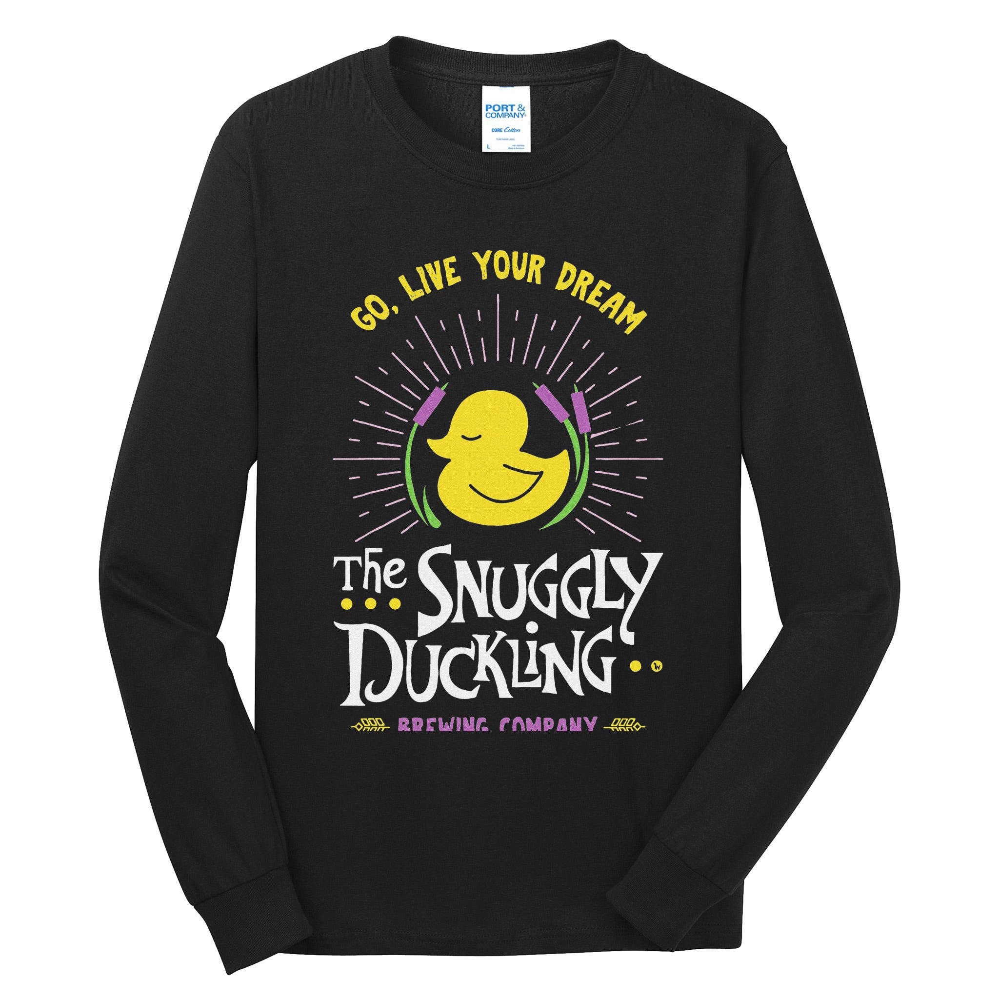 The Snuggly Duckling Brewing Company Tall Long Sleeve T-Shirt