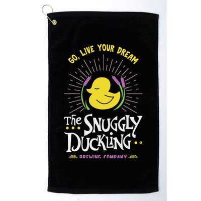 The Snuggly Duckling Brewing Company Golf Towel