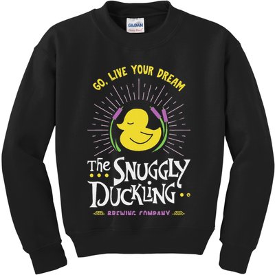The Snuggly Duckling Brewing Company Kids Sweatshirt