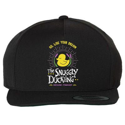 The Snuggly Duckling Brewing Company Wool Snapback Cap