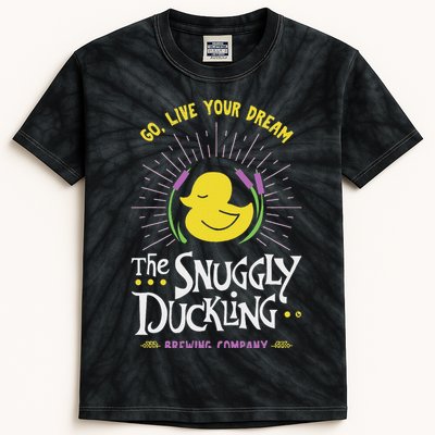 The Snuggly Duckling Brewing Company Kids Tie-Dye T-Shirt