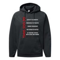 Tang Soo Do Martial Arts Karate Training Performance Fleece Hoodie