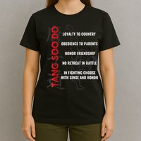 Tang Soo Do Martial Arts Karate Training T-Shirt