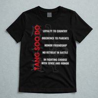 Tang Soo Do Martial Arts Karate Training T-Shirt