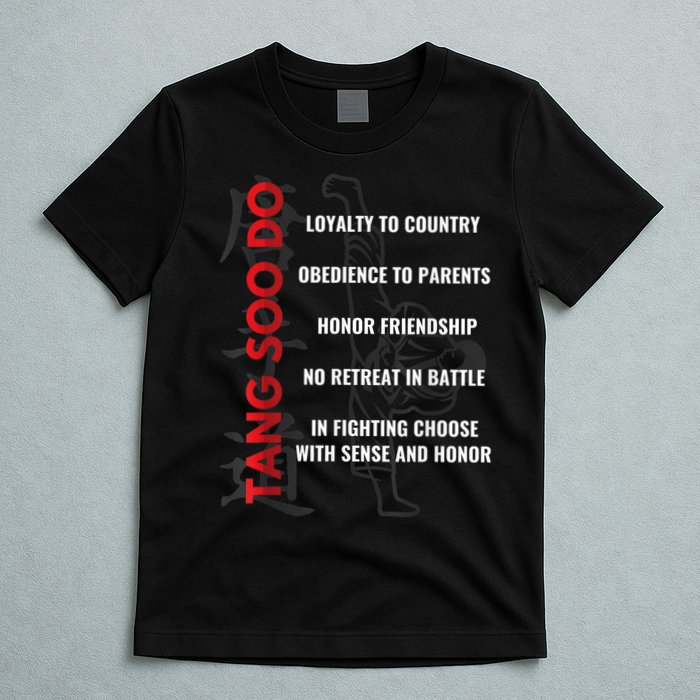Tang Soo Do Martial Arts Karate Training T-Shirt