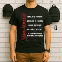Tang Soo Do Martial Arts Karate Training T-Shirt