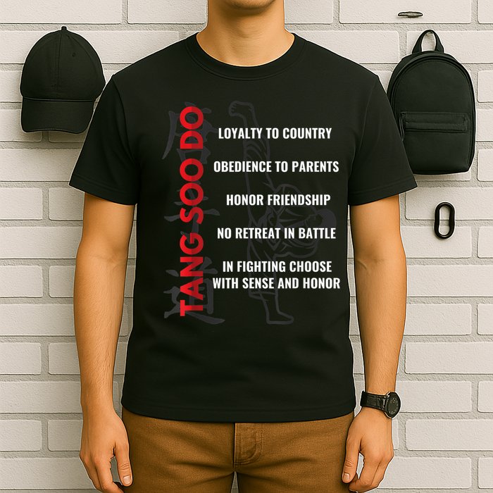 Tang Soo Do Martial Arts Karate Training T-Shirt
